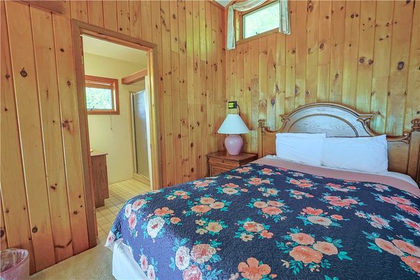Bedroom, Interior, Wooden Walls