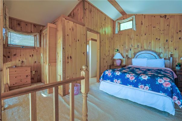 Bedroom, Interior, Wooden Walls