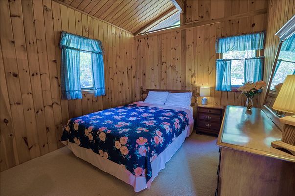 Bedroom, Interior, Wooden Walls