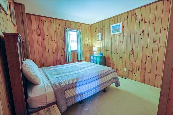 Bedroom, Interior, Wooden Walls