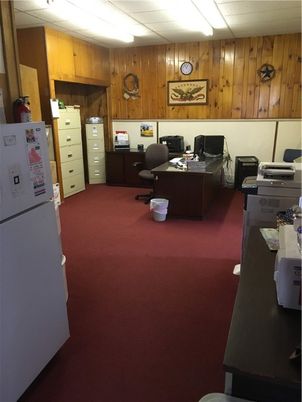 Home Office, Interior, Wooden Walls