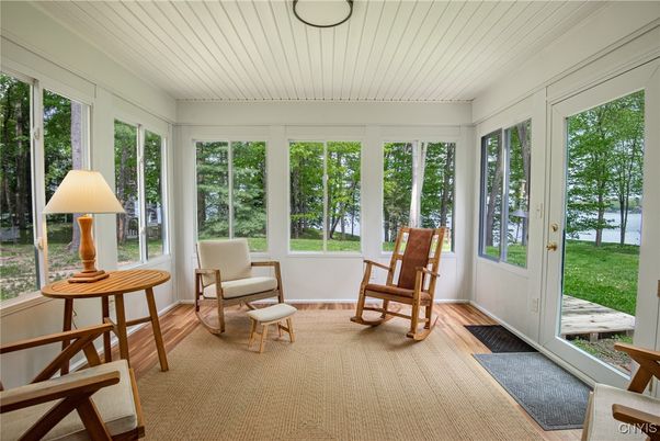 Interior, Sun Room, Wood Texture Flooring