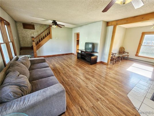 Interior, Living room, Wooden Beams, Wood Texture Flooring
