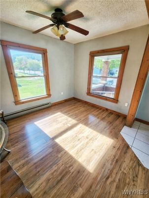 Empty room, Interior, Wood Texture Flooring