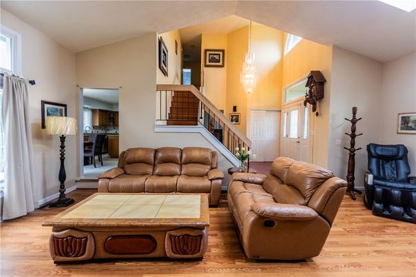Chandelier, Interior, Living room, Pendant Lights, Wood Texture Flooring