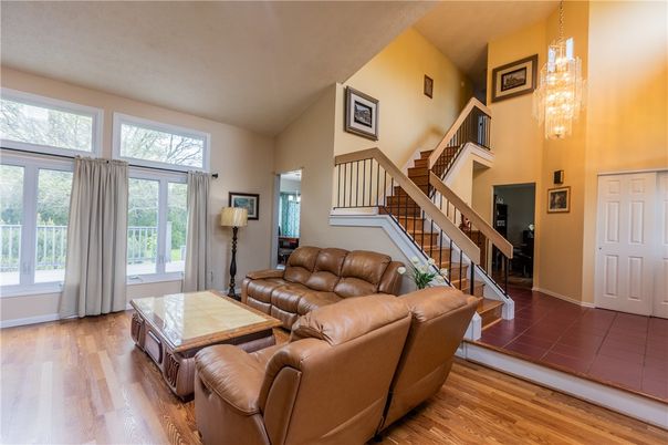 Chandelier, Interior, Living room, Wood Texture Flooring