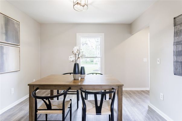Dining room, Interior, Wood Texture Flooring