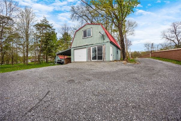 Backyard, Detached Garage, Exterior