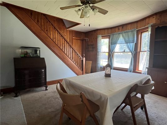 Dining room, Interior, Wooden Walls