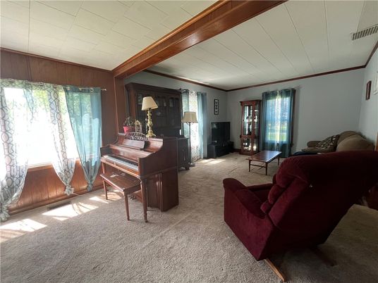 Interior, Living room, Piano