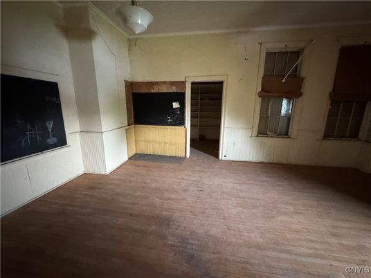 Empty room, Fireplace, Interior, Wood Texture Flooring