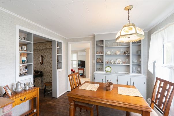 Dining room, Interior, Wood Texture Flooring