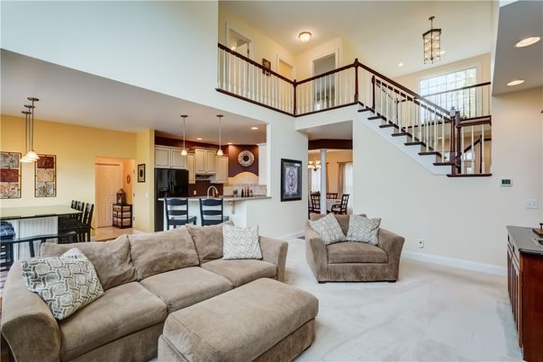 Interior, Kitchen, Living room, Pendant Lights, Recessed Lighting