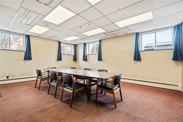 Dining room, Interior, Recessed Lighting