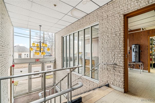 Interior, Pendant Lights, Stone Walls