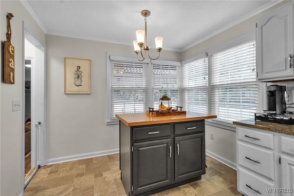 Chandelier, Interior, Kitchen
