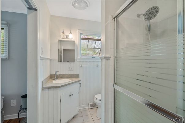 Bathroom, Glass Shower, Interior