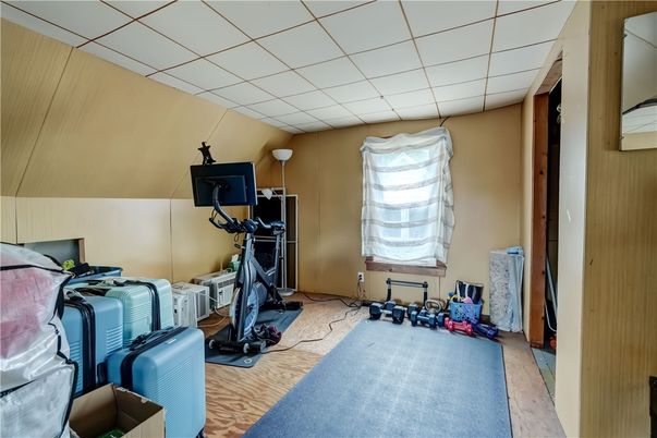 Fitness Equipment, Interior, Wood Texture Flooring