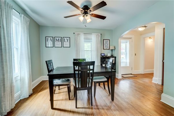 Dining room, Interior, Wood Texture Flooring