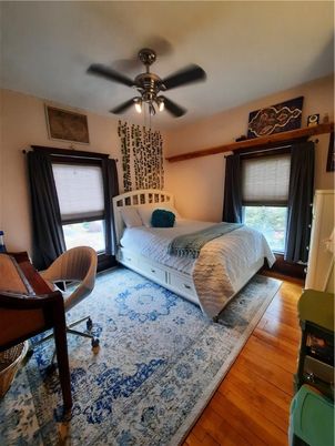 Bedroom, Home Office, Interior, Wood Texture Flooring