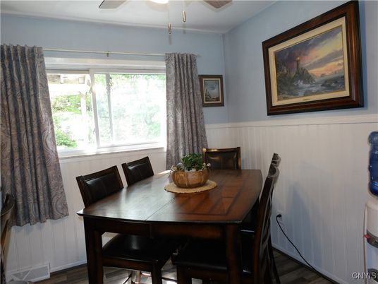 Dining room, Interior, Wood Texture Flooring
