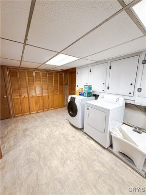 Interior, Washer, Wooden Walls