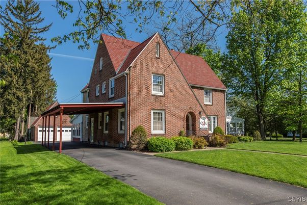 Exterior, Facade, Brick Facade, Tudor Revival