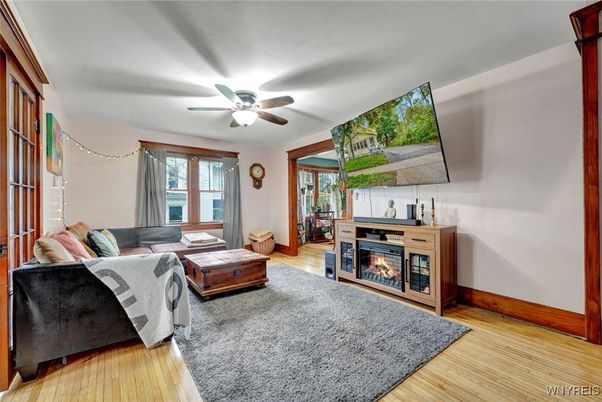 Fireplace, Interior, Living room, Wood Texture Flooring