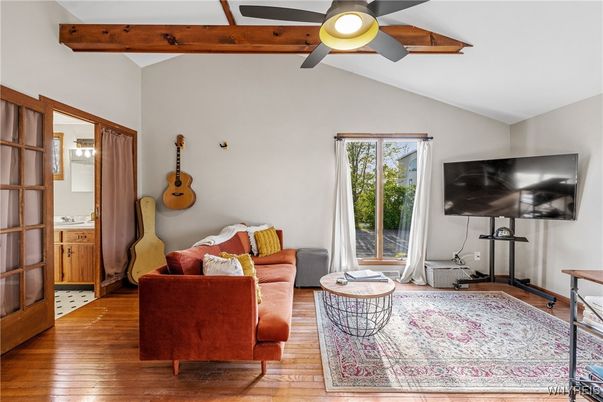 Interior, Living room, Wooden Beams, Wood Texture Flooring
