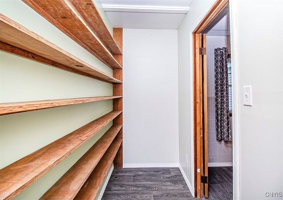 Interior, Walk-in Closets, Wood Texture Flooring