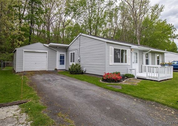 Backyard, Detached Garage, Exterior