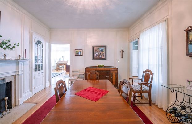 Fireplace, Interior, Wood Texture Flooring