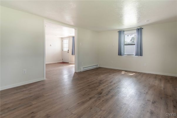 Empty room, Interior, Wood Texture Flooring