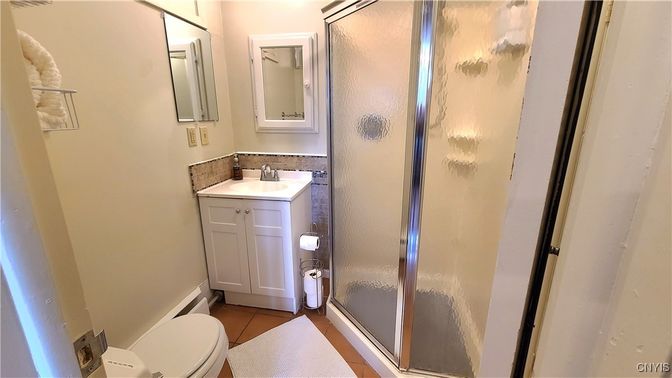 Bathroom, Glass Shower, Interior