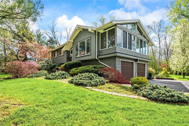 Attached, Backyard, Exterior, Facade, Raised Ranch