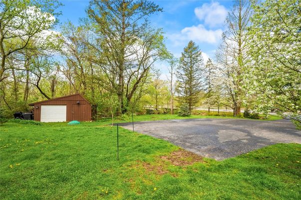 Backyard, Detached Garage, Exterior