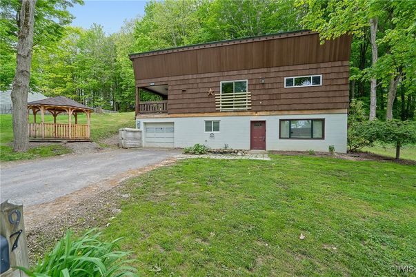 Attached, Backyard, Exterior, Facade, Raised Ranch