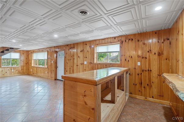 Interior, Recessed Lighting, Wooden Walls