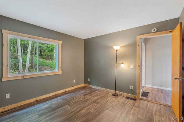 Empty room, Interior, Wood Texture Flooring