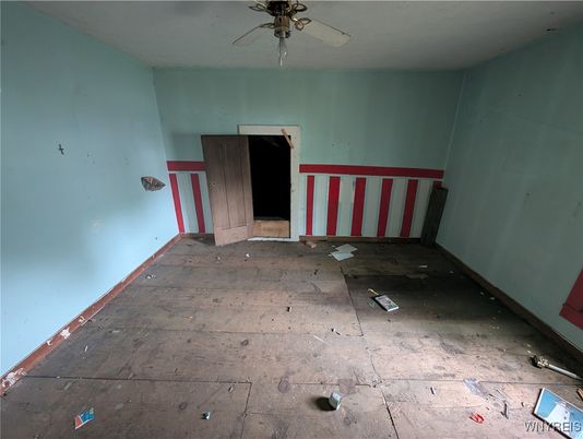 Empty room, Interior