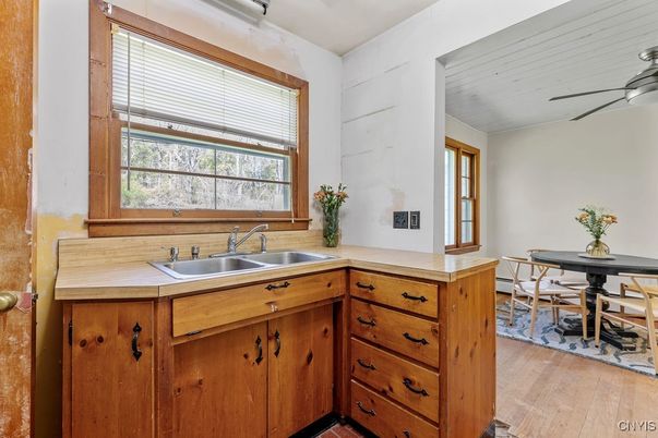 Dining room, Interior, Wood Texture Flooring