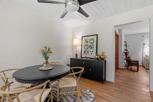 Dining room, Interior, Wood Texture Flooring