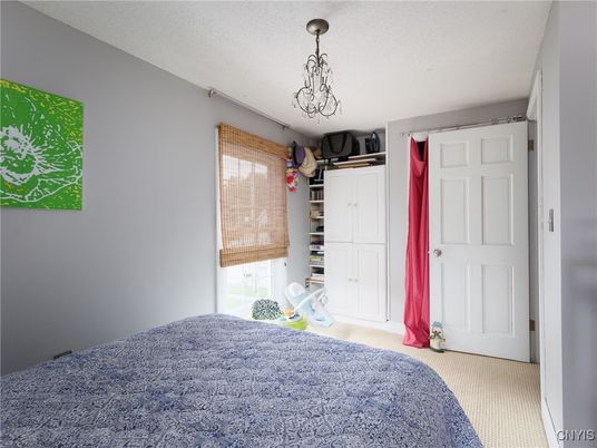 Bedroom, Chandelier, Interior