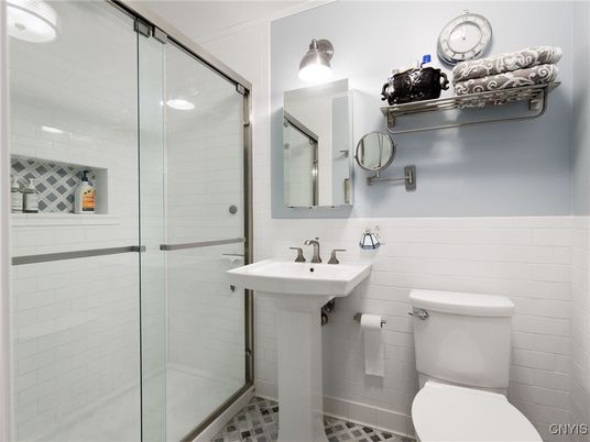 Bathroom, Glass Shower, Interior