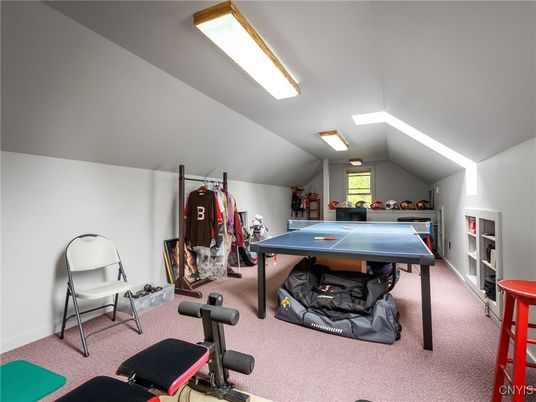 Fitness Equipment, Game Room, Interior