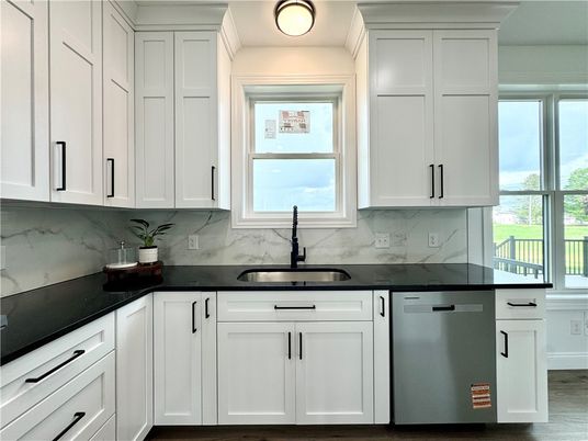 Interior, Kitchen, Marble Walls