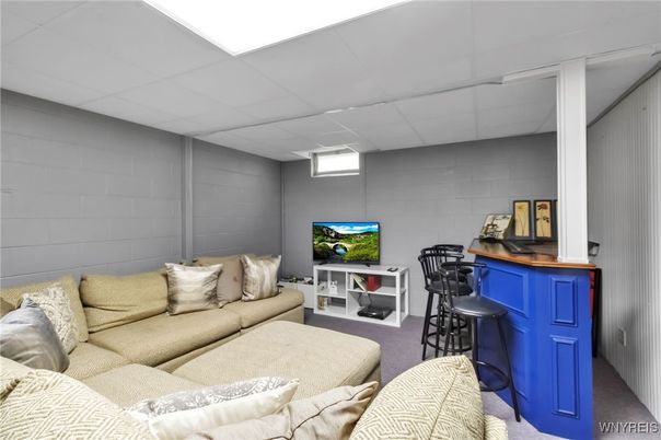 Interior, Living room, Stone Walls