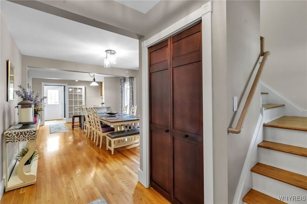 Dining room, Interior, Wood Texture Flooring
