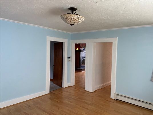 Chandelier, Empty room, Interior, Wood Texture Flooring