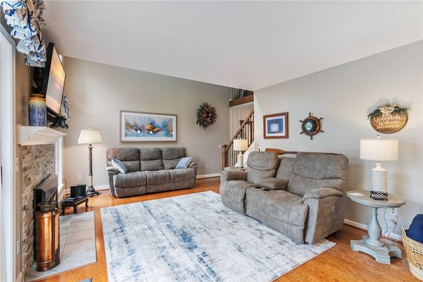 Fireplace, Interior, Living room, Wood Texture Flooring